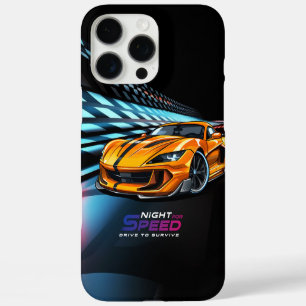 Funda iPhone 16 Pro Max Noche para la Velocidad  