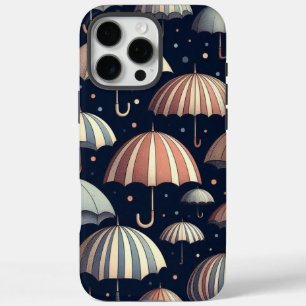 Funda iPhone 16 Pro Max Noches de playa bajo la lluvia