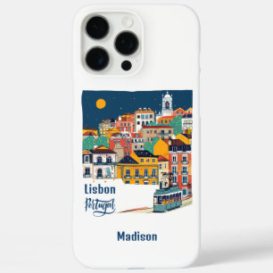 Funda iPhone 16 Pro Max Nombre personalizado Lisboa Portugal