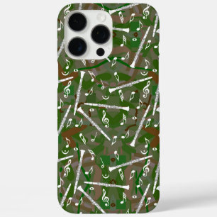 Funda iPhone 16 Pro Max Notas musicales de White Clarinets