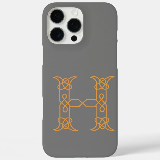 Funda iPhone 16 Pro Max Nudo Celta Personalizado H (Reverso )