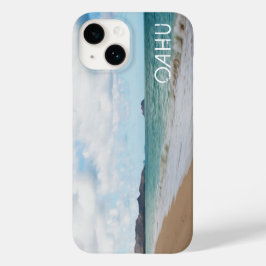 Funda iPhone 16 Pro Max Oahu Hawaii Waves & Beach Oil Paint Digital Art