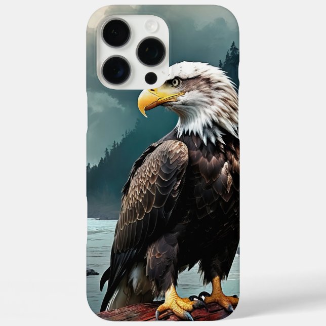 Funda iPhone 16 Pro Max Ojos de águila (Reverso )