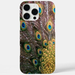 Funda iPhone 16 Pro Max Ojos y plumas de pavo real