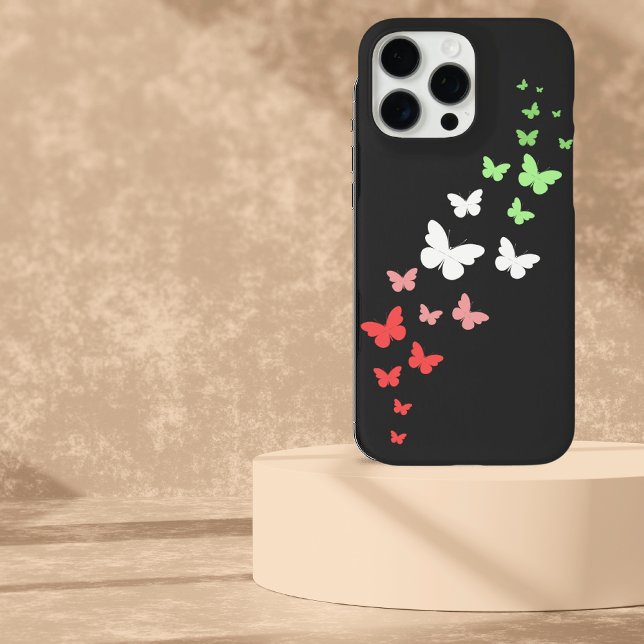 Funda iPhone 16 Pro Max Orgullo mariposa abrosexual (Subido por el creador)