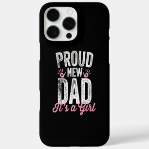 Funda iPhone 16 Pro Max Orgulloso Nuevo Papá Es Una Niña Regalos Padre a s