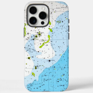 Funda iPhone 16 Pro Max Orión del mapa de estrellas celestes astronómicas