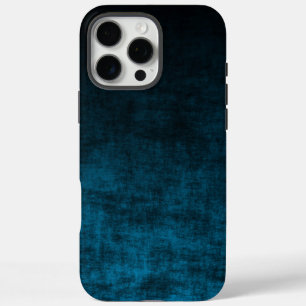 Funda iPhone 16 Pro Max Oscuro negro y azul
