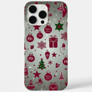 Funda iPhone 16 Pro Max Paisaje nevado de navidades