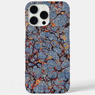 Funda iPhone 16 Pro Max Papel marrón azul