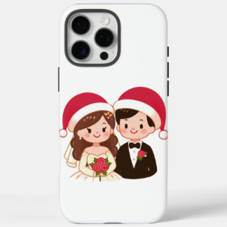 Funda iPhone 16 Pro Max Pareja Boda de Navidades Cuitos