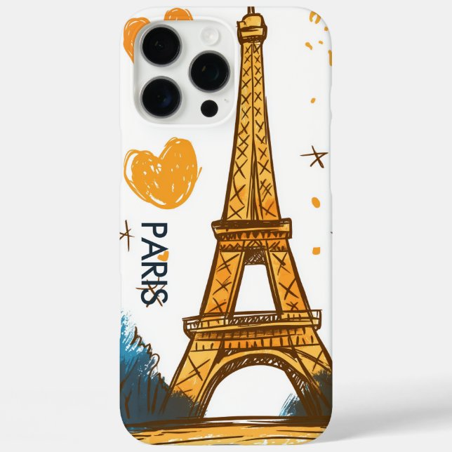 Funda iPhone 16 Pro Max París Francia (Reverso )
