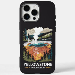 Funda iPhone 16 Pro Max Parque nacional Yellowstone Primavera caliente