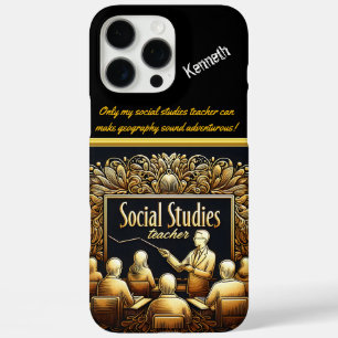 Funda iPhone 16 Pro Max Participación de docentes en estudios sociales