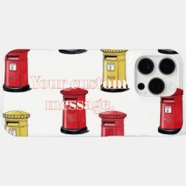 Funda iPhone 16 Pro Max Pastel Japanese Postbox: Watercolor Crayon Style 