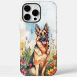 Funda iPhone 16 Pro Max Pastor alemán - Estuche para teléfono duro