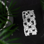 Funda iPhone 16 Pro Max Patrón de gatos y dichos negros<br><div class="desc">Este patrón de gato negro es más bonito para los amantes de los gatos, para los regalos de los mascotas y para Halloween, y presenta una variedad de gatos y dichos negros más lindos que adorables, como "¡Soy la princesa!", "Cutie Pie", #I am the Queen", "That's My Seat" y más....</div>