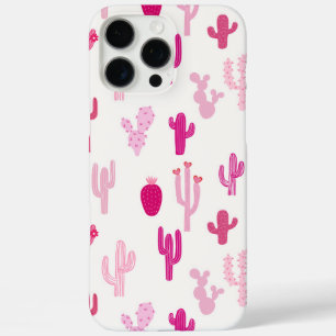 Funda iPhone 16 Pro Max Patrón de vaca rosa