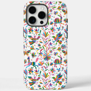 Funda iPhone 16 Pro Max Patrón luminoso estilo otomano mexicano