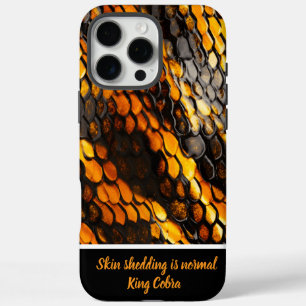 Funda iPhone 16 Pro Max Patrones de piel de serpiente vibrantes y artístic