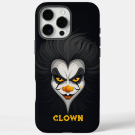 Funda iPhone 16 Pro Max Payaso enojado personalizado