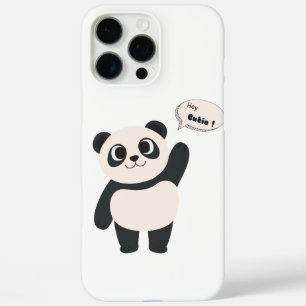 Funda iPhone 16 Pro Max Pequeño panda lindo 