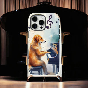 Funda iPhone 16 Pro Max Perro - Armonía dorada