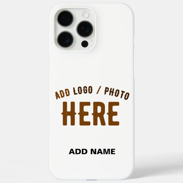 FUNDA iPhone 16 PRO MAX PERSONALIZABLE MODERNO ESTILO BLANCO VERIFICADO MA (Reverso )