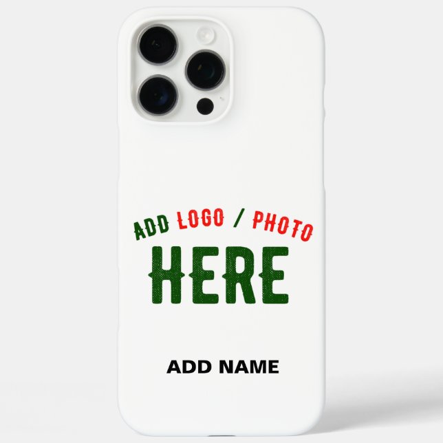 FUNDA iPhone 16 PRO MAX PERSONALIZABLE MODERNO ESTILO BLANCO VERIFICADO MA (Reverso )
