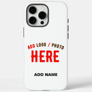 FUNDA iPhone 16 PRO MAX PERSONALIZABLE MODERNO ESTILO BLANCO VERIFICADO MA