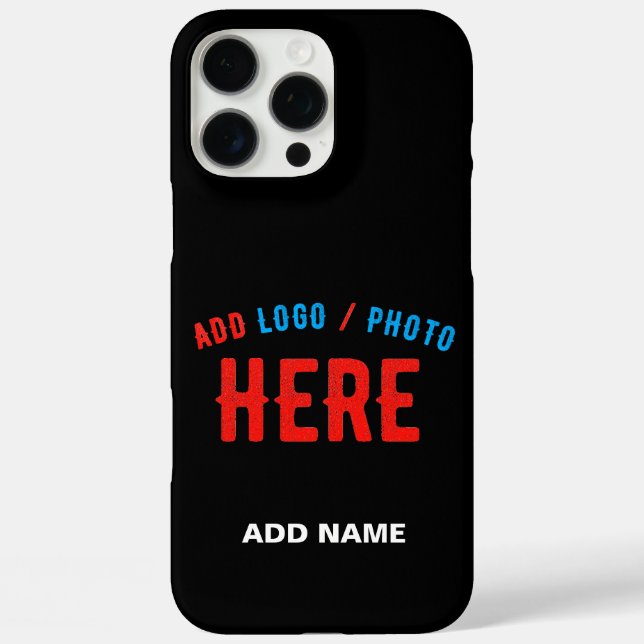 FUNDA iPhone 16 PRO MAX PERSONALIZABLE MODERNO ESTILO NEGRO VERIFICADO MAR (Reverso )