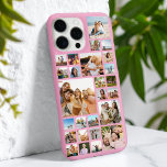 Funda iPhone 16 Pro Max Personalizado 26 Collage de fotos<br><div class="desc">Crea tu propio estuche para iPhone personalizado que incluye 26 de tus fotos favoritas en una cuadrícula de fotos de un personalizado.</div>
