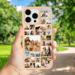 Funda iPhone 16 Pro Max Personalizado 26 Collage de fotos<br><div class="desc">Crea tu propio estuche para iPhone personalizado que incluye 26 de tus fotos favoritas en una cuadrícula de fotos de un personalizado.</div>