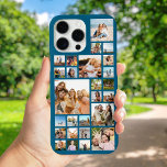 Funda iPhone 16 Pro Max Personalizado 26 Collage de fotos<br><div class="desc">Crea tu propio estuche para iPhone personalizado que incluye 26 de tus fotos favoritas en una cuadrícula de fotos de un personalizado.</div>