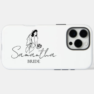 Funda iPhone 16 Pro Max Personalizado Bride Name Gift