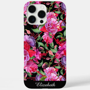Funda iPhone 16 Pro Max Personalizado Colores De Fuchsia De Color Rosa Y N