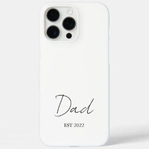 Funda iPhone 16 Pro Max Personalizado "DAD Est. [Año]" -