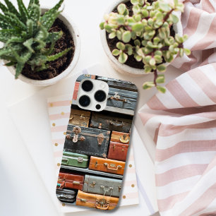 Funda iPhone 16 Pro Max Personalizado de fotos de Viajes Viajes Vintage Su