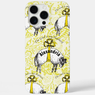 Funda iPhone 16 Pro Max Personalizado El SEÑOR es mi pastor Salmo 23