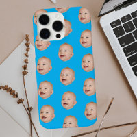 Personalizado Patrón de cara del bebé foto persona