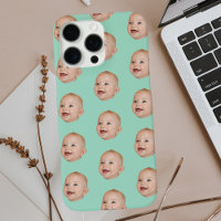 Personalizado Patrón de cara del bebé foto persona