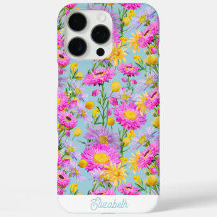 Funda iPhone 16 Pro Max Personalizado Summer Cottage Garden Blue