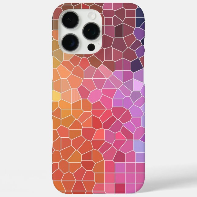 Funda iPhone 16 Pro Max Piezas de Color (Reverso )