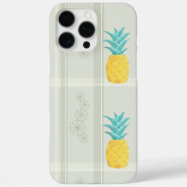 Funda iPhone 16 Pro Max Pineapple se encuentra con Plaid