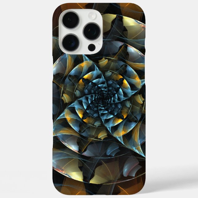 Funda iPhone 16 Pro Max PinWheeler Abstract Art (Reverso )