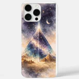 Funda iPhone 16 Pro Max Pirámide Cósmica del Patrimonio Egipcio Antiguo