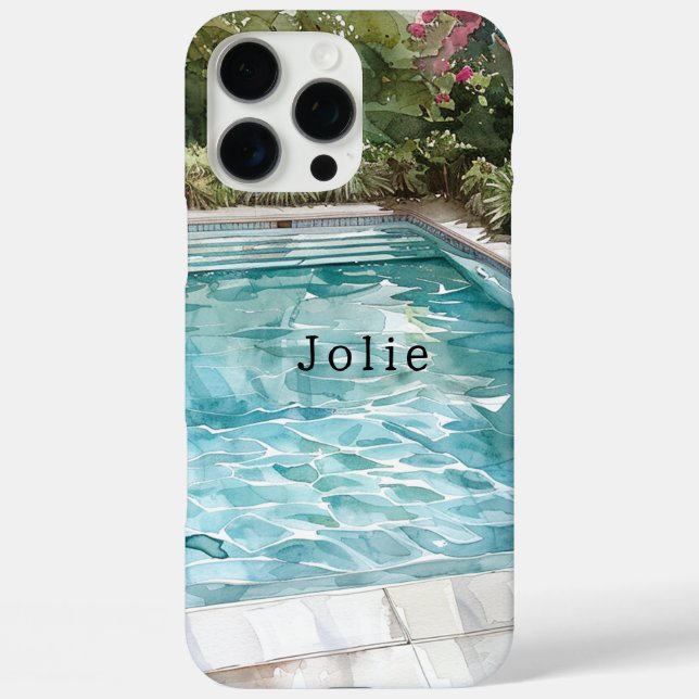 Funda iPhone 16 Pro Max Piscina (Reverso )