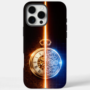 Funda iPhone 16 Pro Max Planos de reloj antiguo