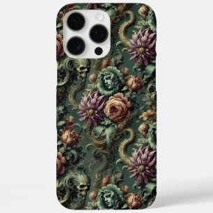 Funda iPhone 16 Pro Max Plantas y pandemonio - Barroco gótico