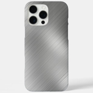 Funda iPhone 16 Pro Max Plantilla de textura gris moderna